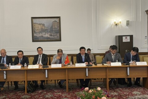 Bộ trưởng Nguyễn Hồng Diên làm việc với Chủ tịch Đảng Phong trào vì Quyền và Tự do Bulgaria