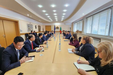 Bộ trưởng Nguyễn Hồng Diên làm việc với Bộ trưởng Bộ Kinh tế và Công nghiệp Bulgaria