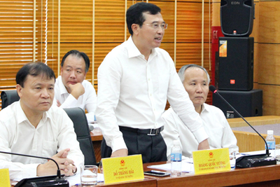 Tổng Bí thư Nguyễn Phú Trọng làm việc tại Bộ Công Thương
