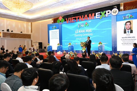 Khai mạc Hội chợ Thương mại Quốc tế Việt Nam lần thứ 33 - Vietnam Expo 2024