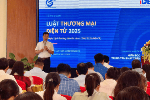 Vinh Long accelerates implementation of the 2025 E-Commerce Law