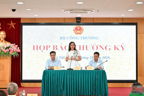 Ministry of Industry and Trade holds regular press conference for Q3 2026