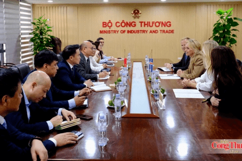 Deputy Minister Luong Hoang Thai meets Iceland’s foreign minister to advance trade and energy cooperation