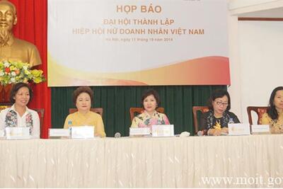 Chuẩn bị Đại hội thành lập Hiệp hội Nữ doanh nhân Việt Nam