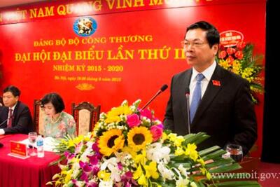 Đảng bộ Bộ Công Thương: Phấn đấu hoàn thành xuất sắc nhiệm vụ giai đoạn 2015 - 2020