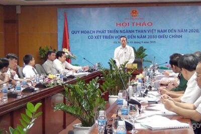 Hội thảo Quy hoach phát triển ngành than Việt Nam đến năm 2020, có xét triển vọng đến năm 2030 điều chỉnh