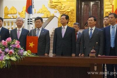 Lễ ký chính thức Hiệp định Thương mại tự do Việt Nam – Hàn Quốc