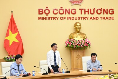 Tân Phó Chánh Thanh tra Bộ Công Thương Trần Thành Vin phát biểu nhận nhiệm vụ