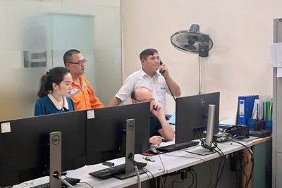 Công ty Điện lực Thường Tín rà soát các điểm quan trọng nhằm kịp thời ứng phó và xử lý các tình huống khẩn cấp