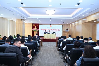 Bộ Công Thương tổ chức họp báo thông tin về tình hình kinh tế, thương mại trong quý I/2025