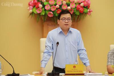 Thứ trưởng Bộ Công Thương Trương Thanh Hoài tham dự và chủ trì cuộc họp