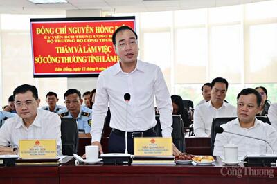 Ông Trần Quang Huy - Vụ trưởng Vụ Tổ chức cán bộ (Bộ Công Thương).