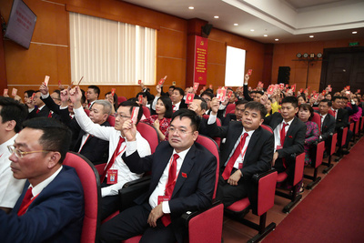 Tổng Biên tập Báo Công Thương Nguyễn Văn Minh tham dự Đại hội