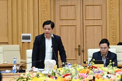 Ông Nguyễn Hải Nam - Ủy ban Kinh tế và Tài chính của Quốc hội - phát biểu tại hội nghị
