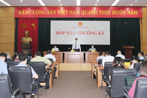 Bộ Công Thương họp báo thường kỳ Quý II/2021