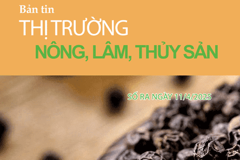 Bản tin Thị trường Nông lâm thủy sản số ra ngày 11.04.2025