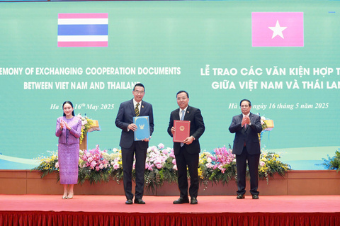 Thứ trưởng Bộ Công Thương Nguyễn Hoàng Long tham gia chuỗi hoạt động cấp cao nhân chuyến thăm chính thức Việt Nam của Thủ tướng Thái Lan từ ngày 15 – 16/5/2025