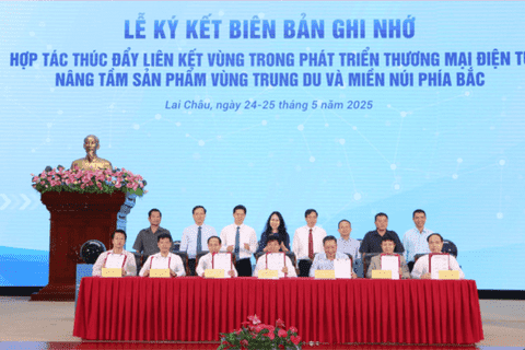 Khởi động Chương trình hợp tác Phát triển thương mại điện tử cho các tỉnh miền núi phía Bắc