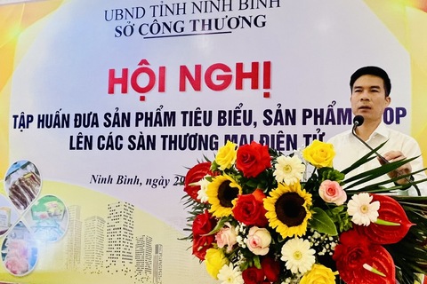 Doanh nghiệp Ninh Bình tự tin đưa sản phẩm OCOP lên sàn thương mại điện tử
