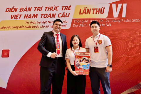 Dấu ấn thanh niên Công Thương tại Diễn đàn Trí thức trẻ Việt Nam toàn cầu