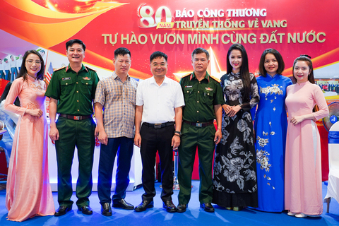 Đặc sắc gian trưng bày của Báo Công Thương tại Hội Báo toàn quốc 2025