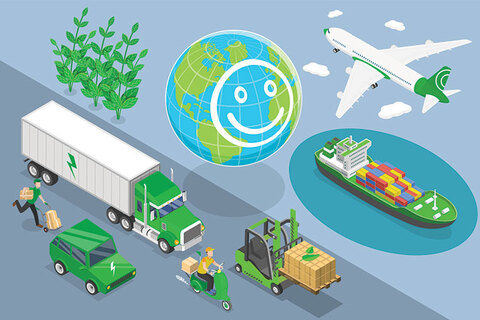 Logistics xanh: Mở rộng ‘cánh cửa’ thương mại toàn cầu