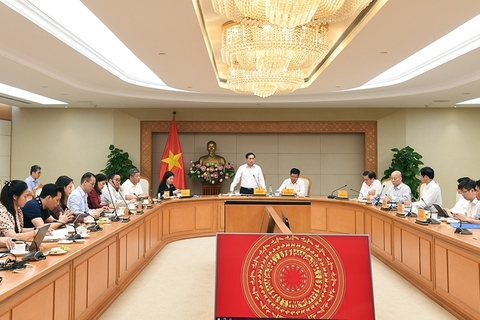 Phó Thủ tướng Bùi Thanh Sơn chủ trì họp rà soát tiến độ chuẩn bị tổ chức Hội chợ Mùa thu 2025