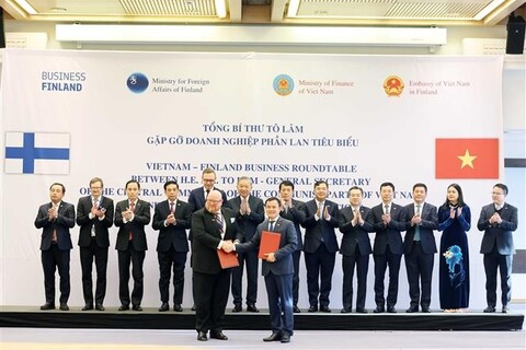 Các hoạt động của Bộ trưởng Nguyễn Hồng Diên trong khuôn khổ chuyến thăm chính thức của Tổng Bí thư Tô Lâm và Phu nhân tới Phần Lan