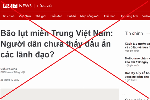 Cảnh giác âm mưu lợi dụng tình hình thiên tai, mưa lũ để xuyên tạc, kích động chống phá