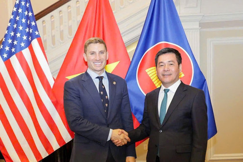 Bộ trưởng Nguyễn Hồng Diên làm việc với Thứ trưởng Bộ Ngoại giao Hoa Kỳ