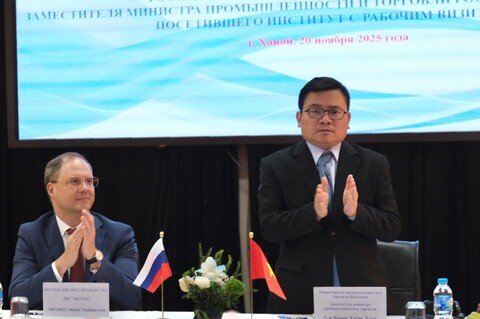 Thứ trưởng Trương Thanh Hoài dự Diễn đàn khoa học Việt - Nga về xúc tiến công nghiệp, công nghệ và đổi mới sáng tạo