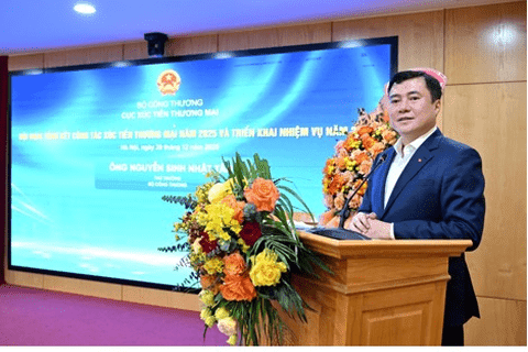 Cục Xúc tiến thương mại tổ chức Hội nghị tổng kết công tác năm 2025, triển khai nhiệm vụ năm 2026