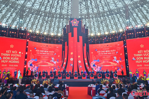 Hội chợ Mùa Xuân 2026: Kết nối thịnh vượng - Đón Xuân huy hoàng