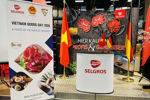“Ngày hàng Việt Nam” tại siêu thị Selgros, CHLB Đức