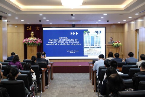 Hội nghị Tập huấn công tác tổ chức cán bộ của Bộ Công Thương năm 2026