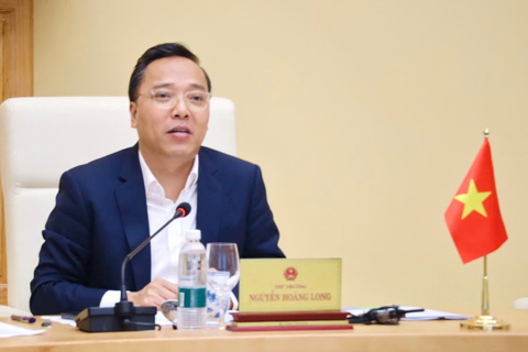 Thứ trưởng Nguyễn Hoàng Long làm việc với Đặc phái viên JETP của UK, EU, GFANZ, UNDP