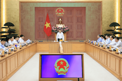 Thủ tướng Chính phủ Lê Minh Hưng chủ trì cuộc làm việc với Bộ Công Thương