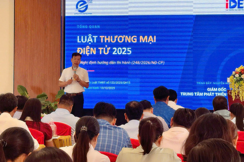 Vĩnh Long tăng tốc triển khai Luật Thương mại điện tử 2025