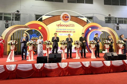 Khai mạc Hội chợ Thương mại Việt - Lào (VIETLAO EXPO 2026)