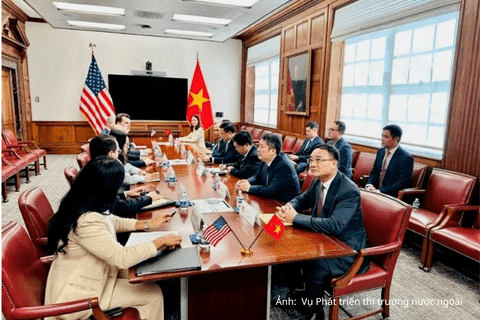 Bộ trưởng Bộ Công Thương Lê Mạnh Hùng làm việc với chính giới và đối tác Hoa Kỳ