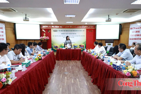 Thứ trưởng Phan Thị Thắng làm việc với Tổng công ty Máy động lực và Máy nông nghiệp Việt Nam - CTCP (VEAM)
