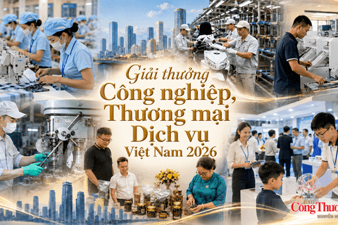 Bộ Công Thương thành lập Hội đồng xét tặng Giải thưởng Công nghiệp, Thương mại, Dịch vụ Việt Nam 2026