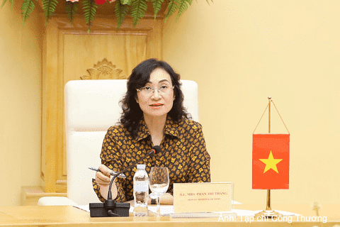 Thứ trưởng Phan Thị Thắng làm việc với Thứ trưởng Bộ Ngoại giao Panama