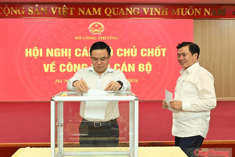 Bộ Công Thương tổ chức Hội nghị Cán bộ chủ chốt về công tác cán bộ