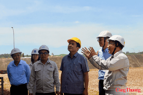 Thứ trưởng Nguyễn Sinh Nhật Tân kiểm tra năng lực sản xuất nhiên liệu sinh học tại miền Trung