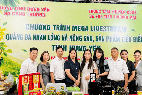 Nhãn lồng Hưng Yên mở rộng đầu ra nhờ thương mại điện tử