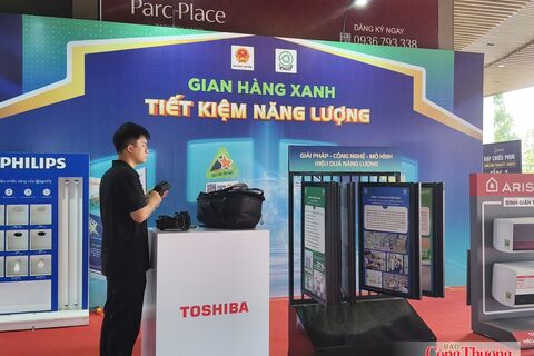 "Gian hàng Xanh" thúc đẩy tiêu dùng sản phẩm tiết kiệm năng lượng