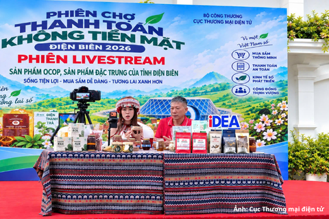 Livestream trở thành cầu nối đưa sản phẩm OCOP Điện Biên vươn xa