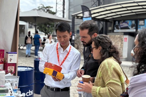 Thương vụ Việt Nam tại Bulgaria quảng bá cà phê Việt Nam tại Athens Coffee Festival 2026