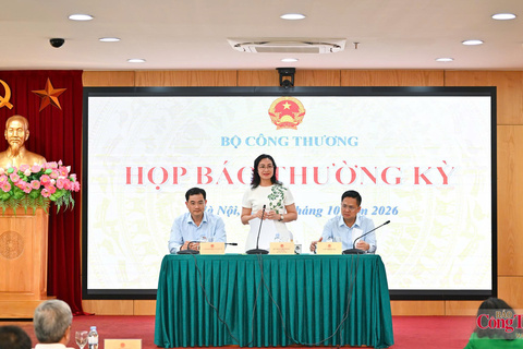 Bộ Công Thương họp báo thường kỳ Quý III/2026
